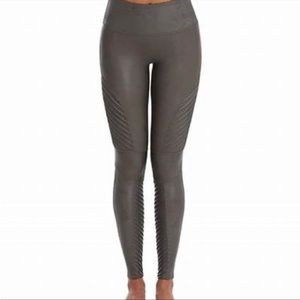 NEW!! SPANX Faux Moto Leggings